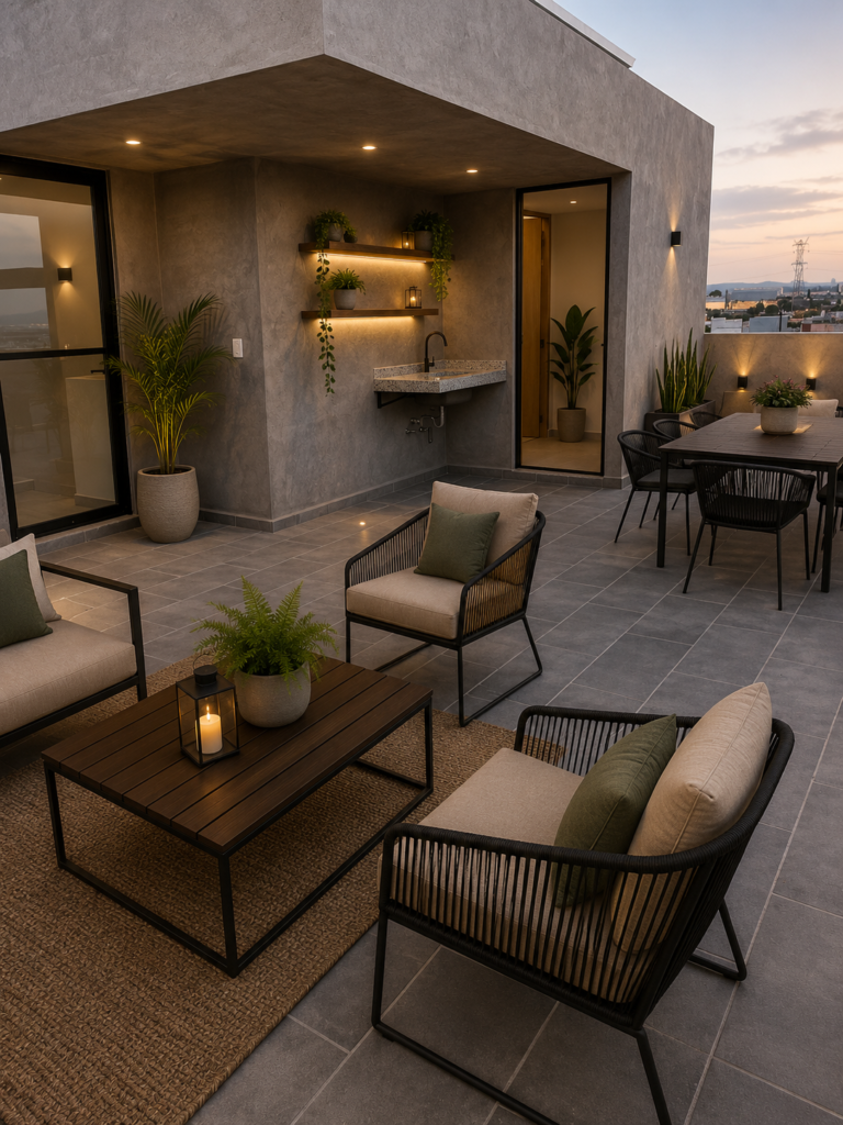 25 Roof Garden Casa Introspectiva Capital Sur Saint Marie Inmobiliaria