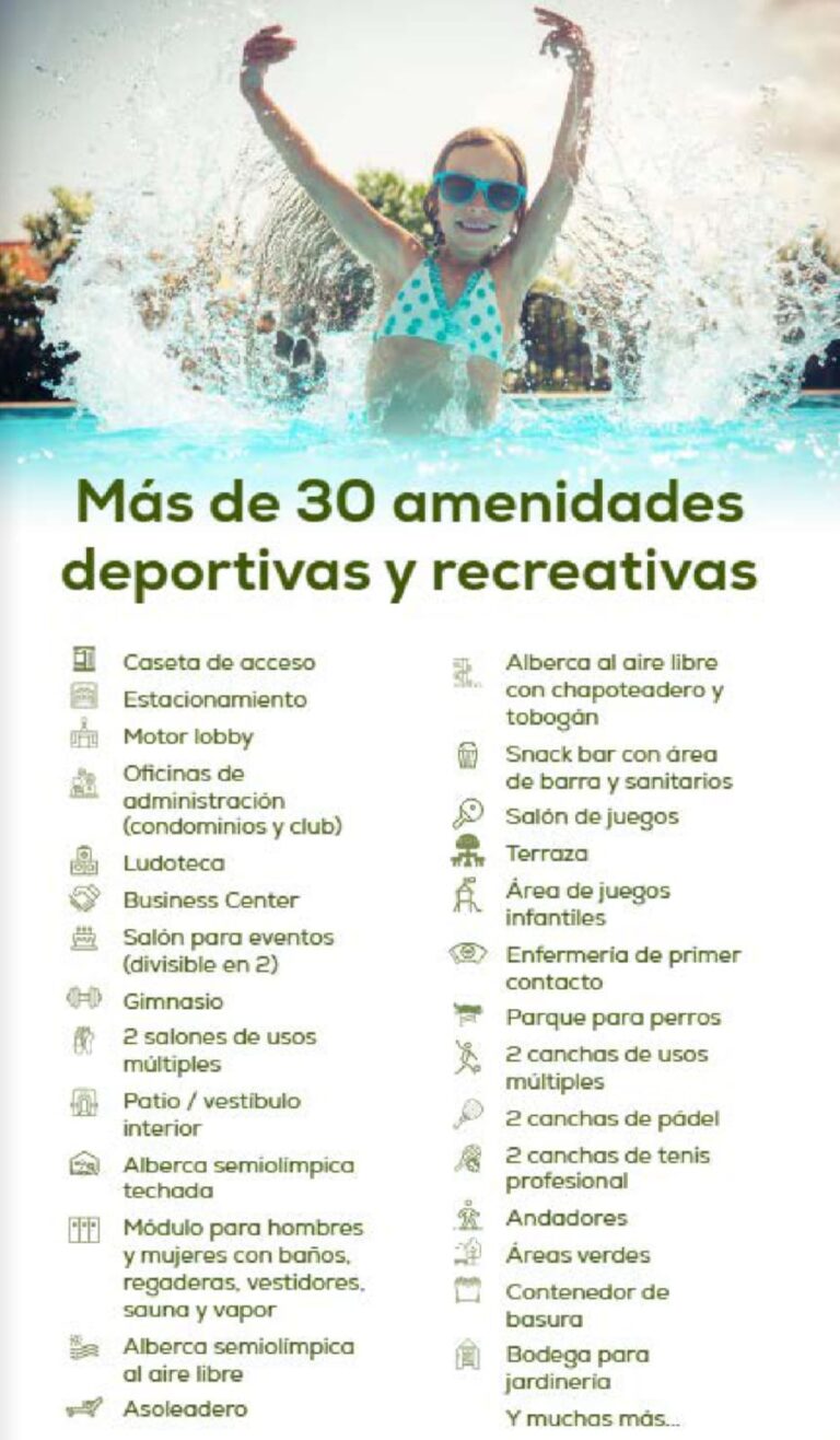 Amenidades Ciudad Maderas Valle Terrenos y Casas Premium Saint Marie Inmobiliaria