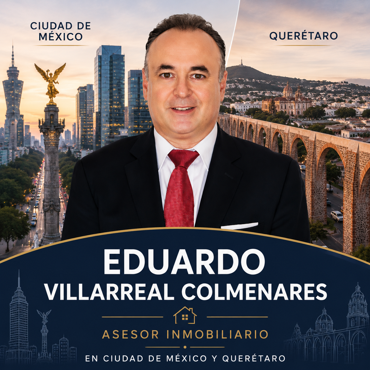Eduardo Villarreal Colmenares, asesor inmobiliario Saint Marie