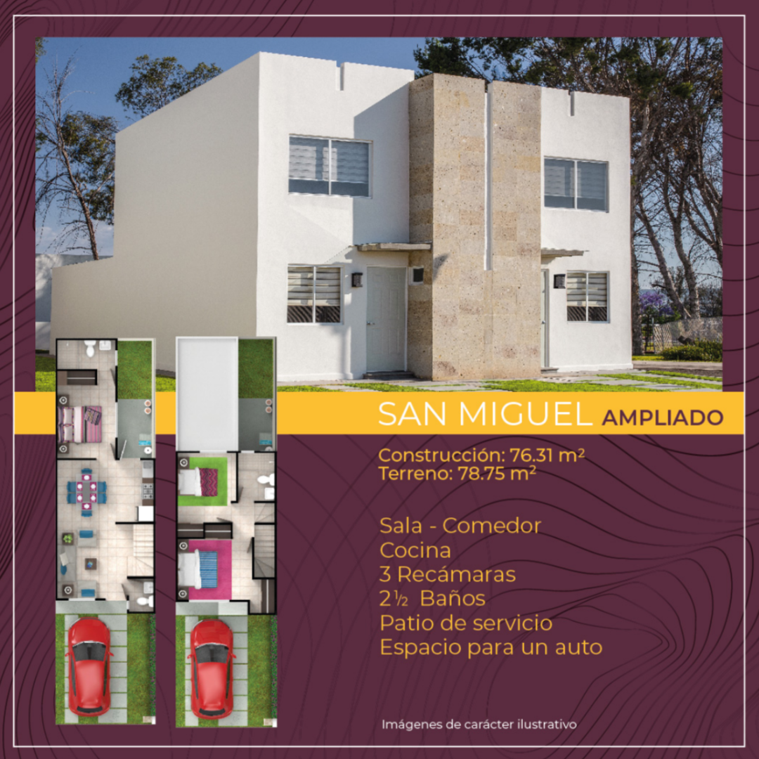 Casa Modelo San Miguel Ampliado en Sendas Residencial El Marqués Querétaro