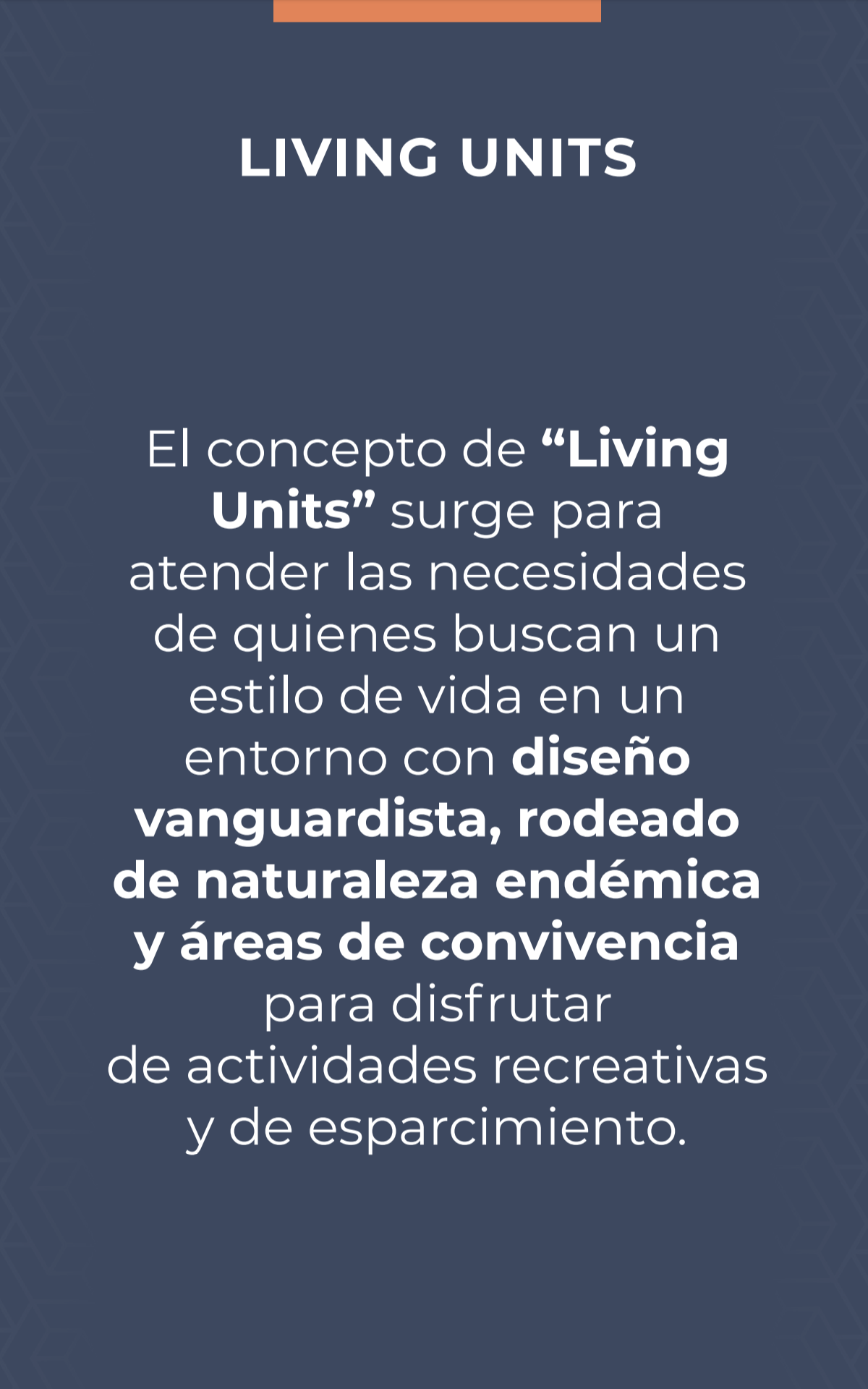 Concepto living units Campello