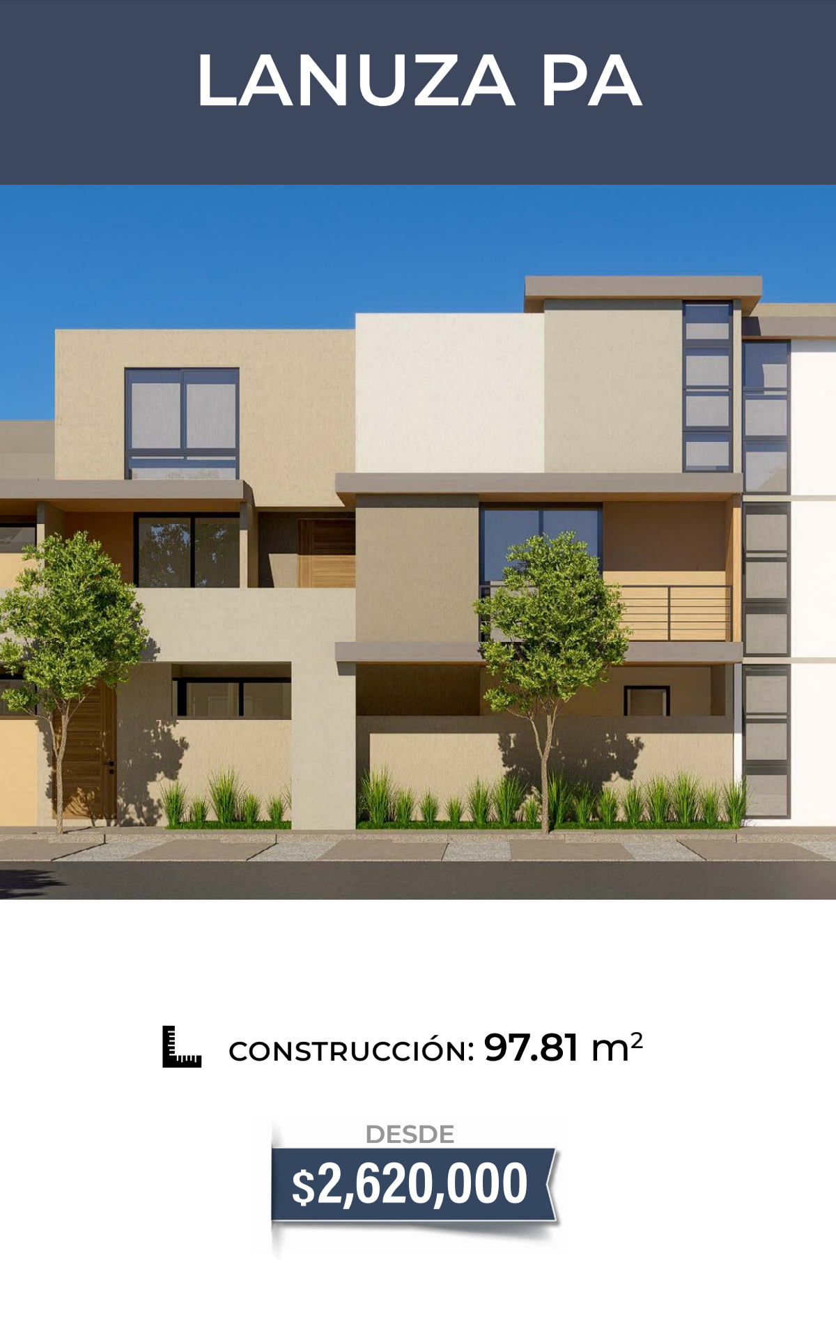 Departamento Lanuza PA en Campello, Querétaro