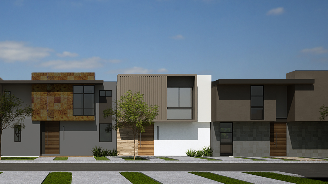 Fachada Casa Modelo Dezna