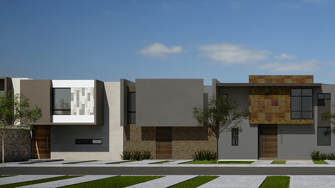 Fachada Casa Modelo Doni