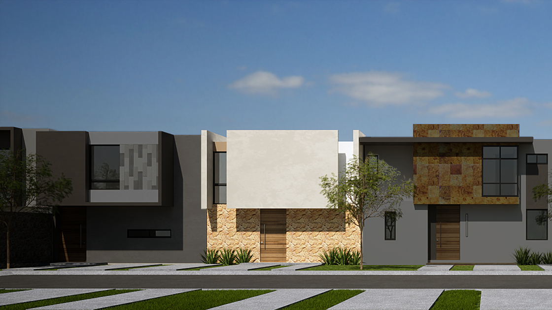 Fachada Casa Modelo Gani