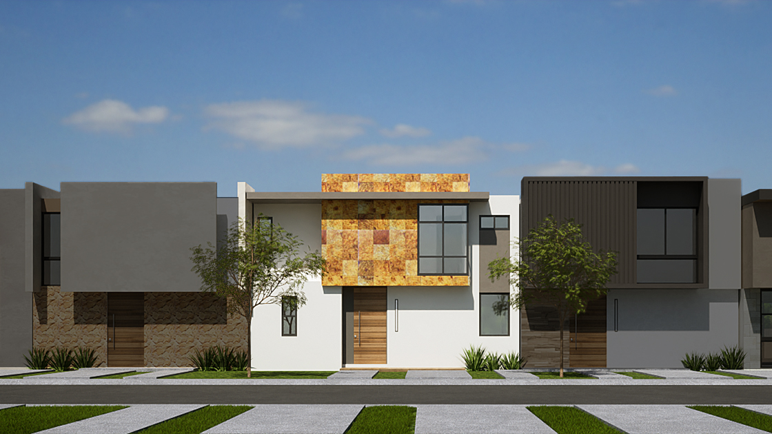 Fachada Casa Modelo Xui