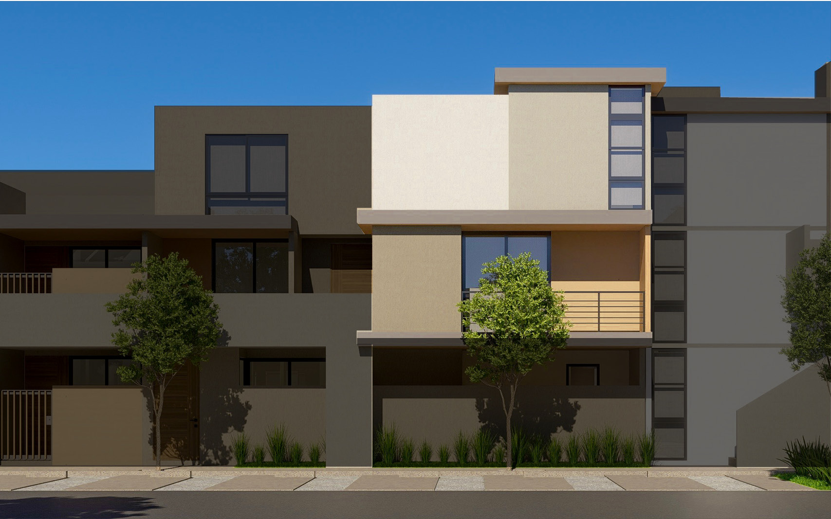 Fachada del Living Unit Coveta A