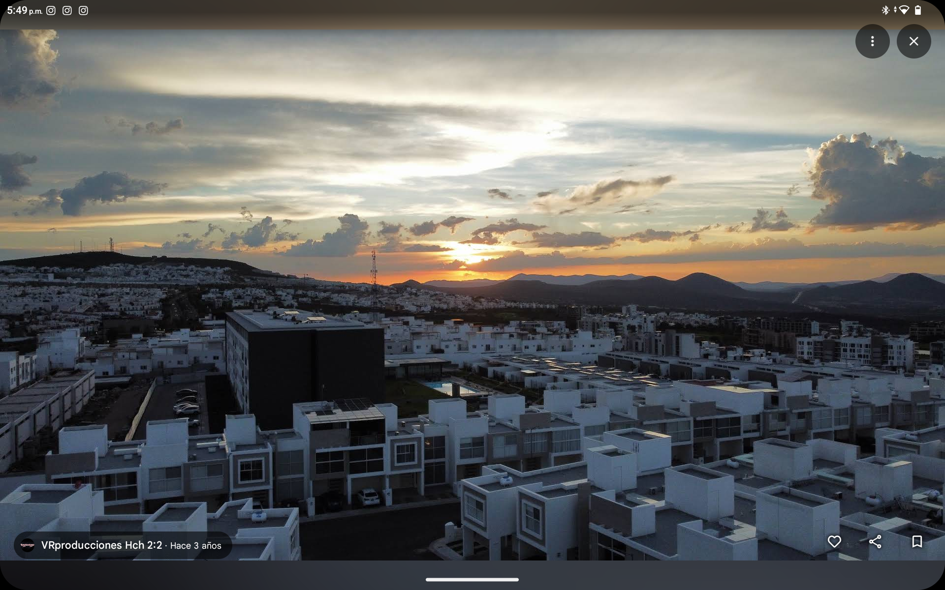 Panorámica de Zibatá con vista urbana y áreas residenciales