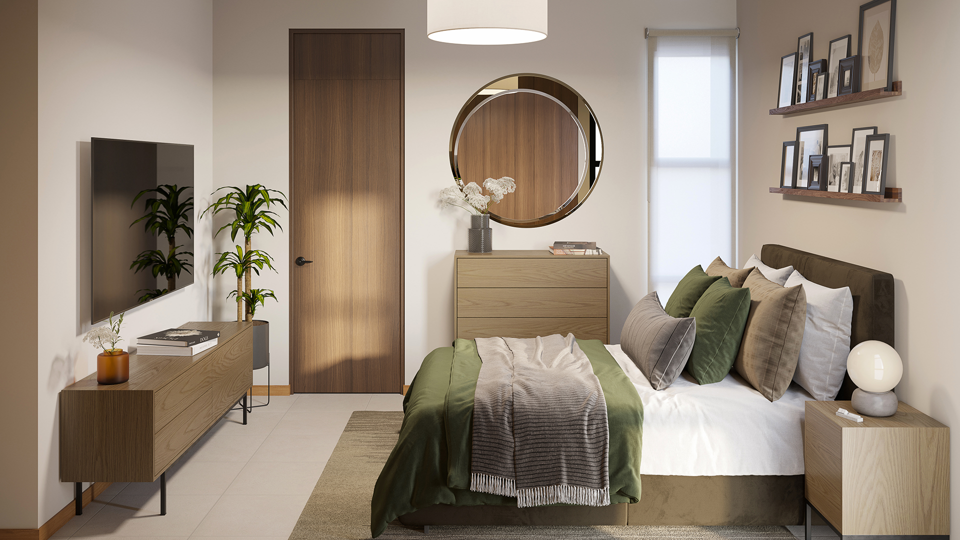 Recámara Casa Modelo Gani