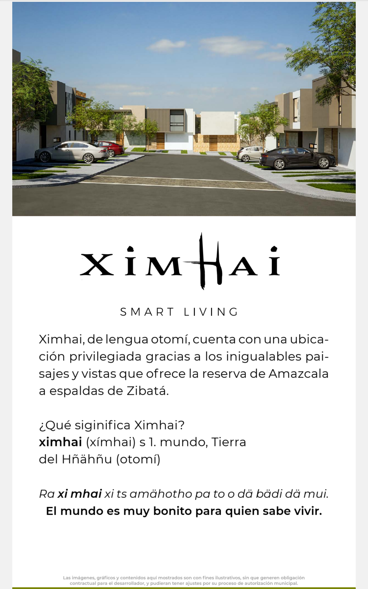 Concepto Ximhai Smart Living
