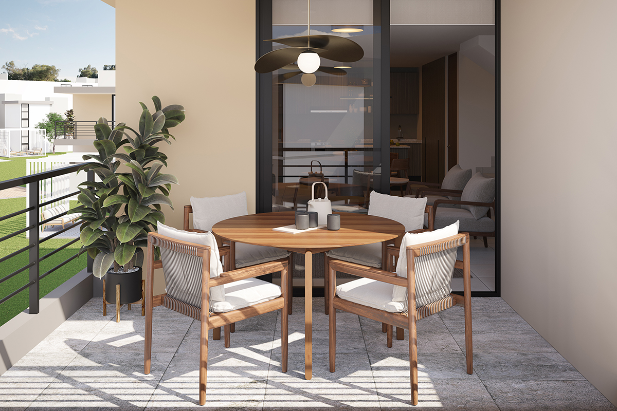 Terraza del Living Unit Coveta B