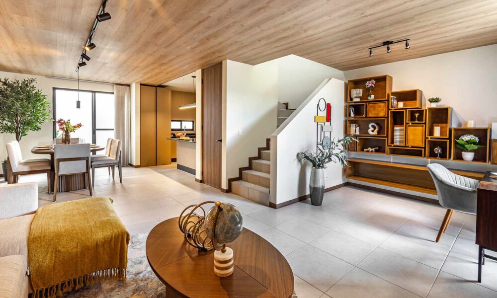 Vista general de la Casa Modelo 105 D en Aurora, Zákia