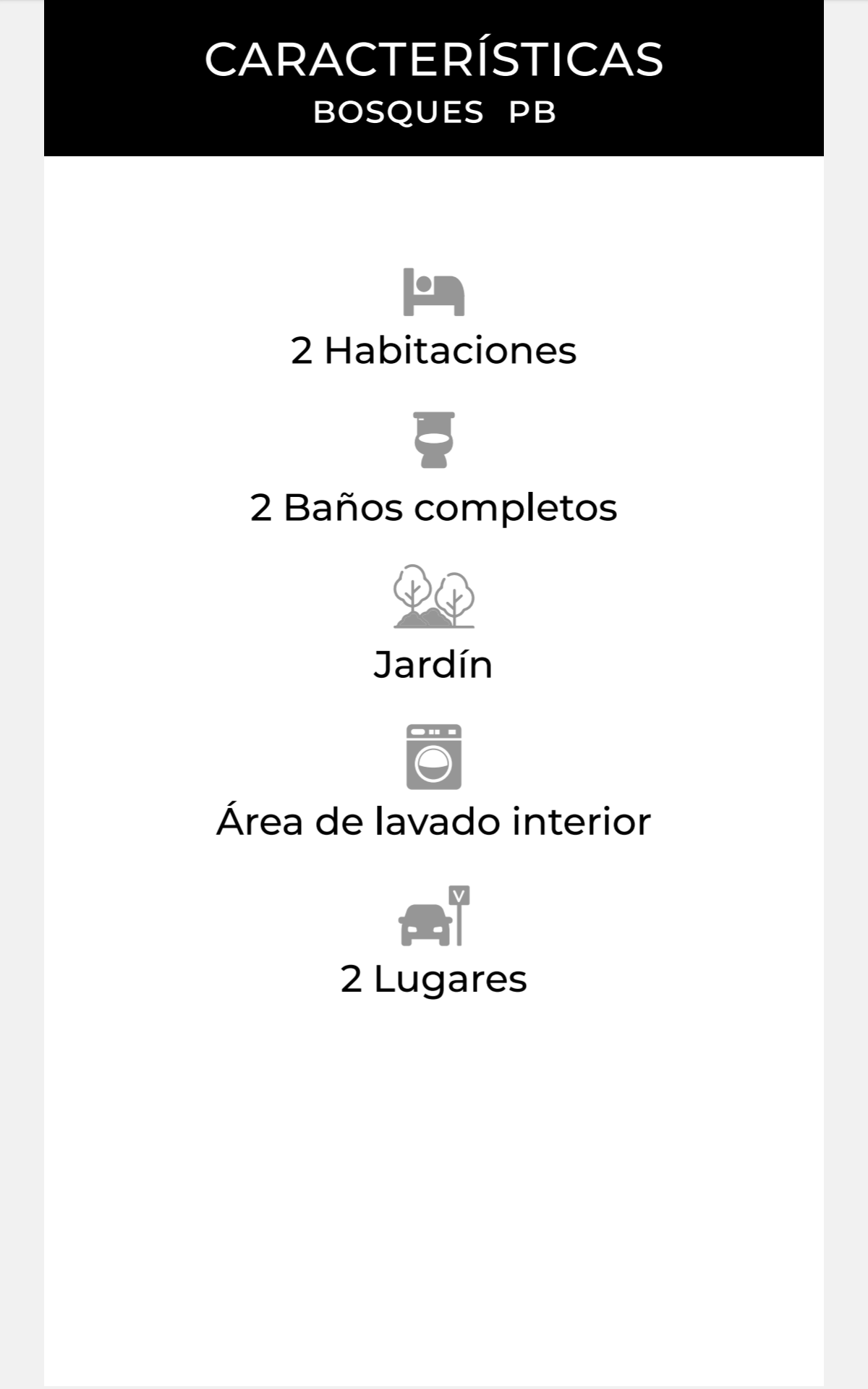 Características del Departamento Bosques PA